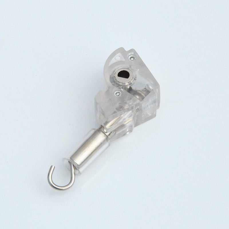 Cutelec 2pcs 1" Blinds Wand Tilter Mechanism with D Shaped Gear 5/32" Hook Connection for Aluminum or Vinyl mini Blinds with Measure 1" x 1" headrail - Image 4